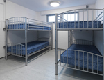 One of the cabins in accommodation building